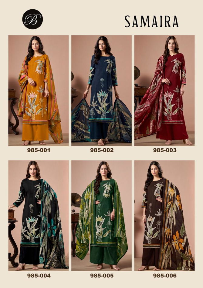 Samaira By Belliza Viscose Digital Printed Dress Material Wholesale Price In Surat
